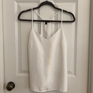 Banana Republic white shell tank